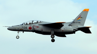 Photo ID 110479 by Carl Brent. Japan Air Force Kawasaki T 4, 36 5708