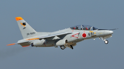 Photo ID 110914 by Peter Terlouw. Japan Air Force Kawasaki T 4, 26 5691