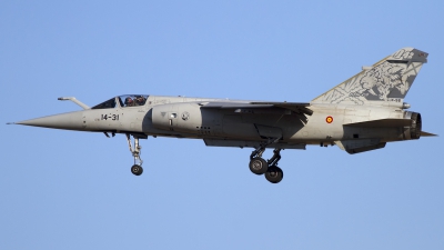 Photo ID 111027 by Chris Lofting. Spain Air Force Dassault Mirage F1M, C 14 56