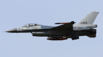 Photo ID 111289 by Milos Ruza. Netherlands Air Force General Dynamics F 16AM Fighting Falcon, J 870