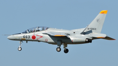 Photo ID 111397 by Peter Terlouw. Japan Air Force Kawasaki T 4, 16 5663