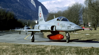 Photo ID 112602 by Joop de Groot. Switzerland Air Force Northrop F 5E Tiger II, J 3077