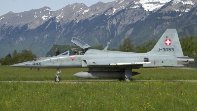 Photo ID 112977 by Thomas Ziegler - Aviation-Media. Switzerland Air Force Northrop F 5E Tiger II, J 3093