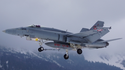 Photo ID 113489 by Lukas Kinneswenger. Switzerland Air Force McDonnell Douglas F A 18C Hornet, J 5006