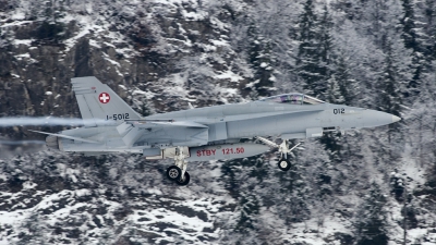 Photo ID 113575 by Joop de Groot. Switzerland Air Force McDonnell Douglas F A 18C Hornet, J 5012