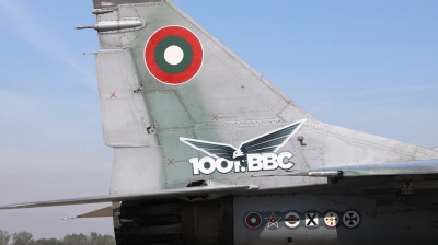 Photo ID 114426 by Stamatis Alipasalis. Bulgaria Air Force Mikoyan Gurevich MiG 29UB 9 51, 14