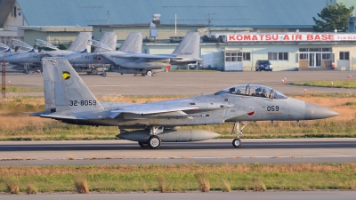 Photo ID 114585 by Peter Terlouw. Japan Air Force McDonnell Douglas F 15DJ Eagle, 32 8059