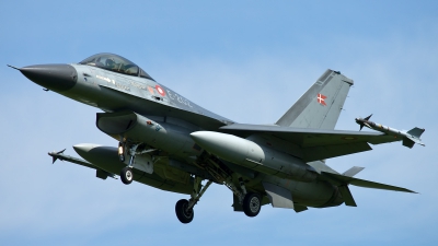 Photo ID 114589 by Thomas Ziegler - Aviation-Media. Denmark Air Force General Dynamics F 16AM Fighting Falcon, E 202