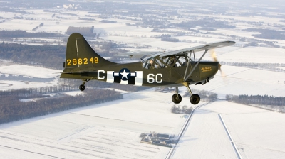 Photo ID 114801 by André Jans. USA Army Air Force Stinson L 5E Sentinel, N57797