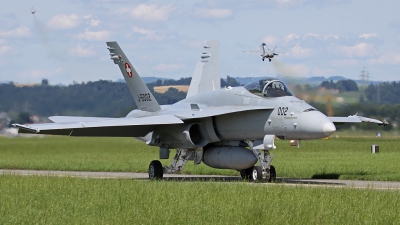 Photo ID 115315 by Andreas Weber. Switzerland Air Force McDonnell Douglas F A 18C Hornet, J 5002