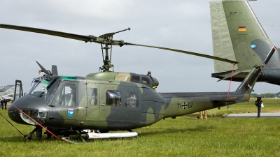Photo ID 115219 by Thomas Ziegler - Aviation-Media. Germany Air Force Bell UH 1D Iroquois 205, 71 07