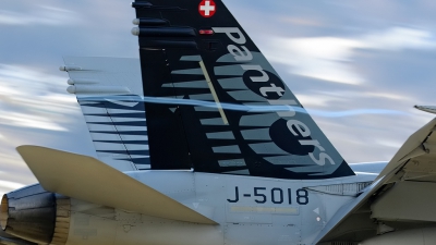 Photo ID 115749 by Sven Zimmermann. Switzerland Air Force McDonnell Douglas F A 18C Hornet, J 5018