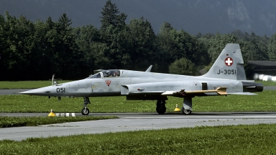 Photo ID 116473 by Joop de Groot. Switzerland Air Force Northrop F 5E Tiger II, J 3051