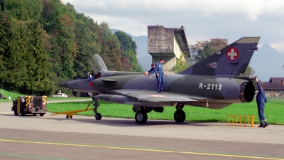 Photo ID 116624 by Sven Zimmermann. Switzerland Air Force Dassault Mirage IIIRS, R 2113
