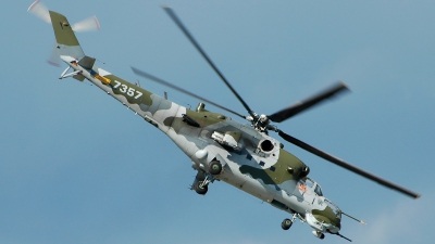 Photo ID 116940 by Radim Spalek. Czech Republic Air Force Mil Mi 35 Mi 24V, 7357