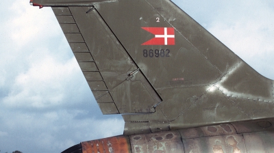 Photo ID 117112 by Alex Staruszkiewicz. Denmark Air Force North American TF 100F Super Sabre, GT 982