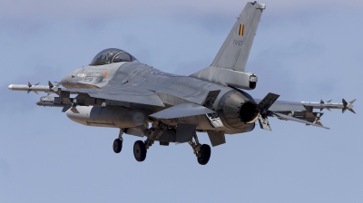 Photo ID 117201 by Richard Sanchez Gibelin. Belgium Air Force General Dynamics F 16AM Fighting Falcon, FA 127
