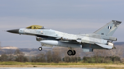 Photo ID 15200 by Chris Lofting. Greece Air Force General Dynamics F 16C Fighting Falcon, 115