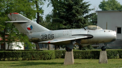 Photo ID 117413 by Radim Spalek. Czechoslovakia Air Force Mikoyan Gurevich MiG 15bis V, 3806