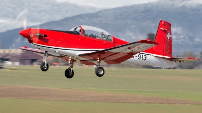 Photo ID 117858 by Alex van Noye. Switzerland Air Force Pilatus NCPC 7 Turbo Trainer, A 913