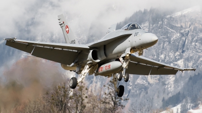 Photo ID 117695 by Alex van Noye. Switzerland Air Force McDonnell Douglas F A 18C Hornet, J 5010