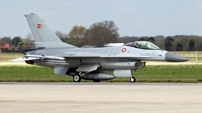 Photo ID 118428 by Carl Brent. Denmark Air Force General Dynamics F 16AM Fighting Falcon, E 017