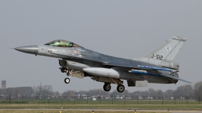 Photo ID 118656 by Giampaolo Tonello. Netherlands Air Force General Dynamics F 16AM Fighting Falcon, J 512