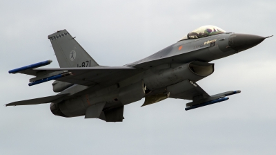 Photo ID 119893 by Tim Van den Boer. Netherlands Air Force General Dynamics F 16AM Fighting Falcon, J 871