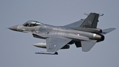 Photo ID 120054 by Niels Roman / VORTEX-images. Netherlands Air Force General Dynamics F 16AM Fighting Falcon, J 002
