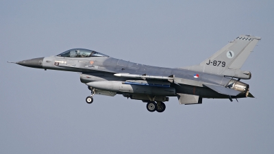 Photo ID 120352 by Niels Roman / VORTEX-images. Netherlands Air Force General Dynamics F 16AM Fighting Falcon, J 879