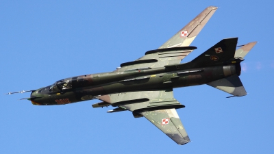 Photo ID 120963 by Sebastian Lemanski - EPGD Spotters. Poland Air Force Sukhoi Su 22M4 Fitter K, 3816