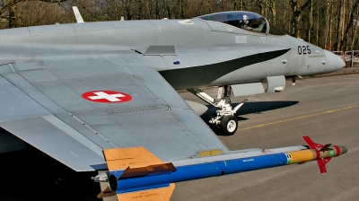 Photo ID 15759 by Frielink. Switzerland Air Force McDonnell Douglas F A 18C Hornet, J 5025
