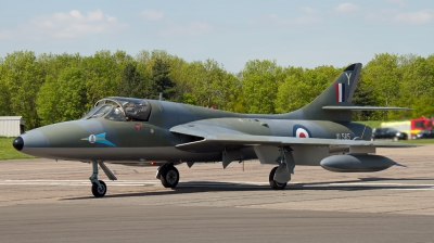 Photo ID 123274 by Chris Albutt. UK Air Force Hawker Hunter T7, XL565