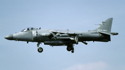 Photo ID 122232 by Joop de Groot. UK Navy British Aerospace Sea Harrier FA 2, ZD607