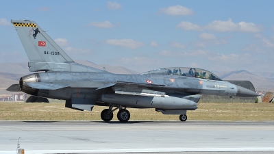 Photo ID 123157 by Lieuwe Hofstra. T rkiye Air Force General Dynamics F 16D Fighting Falcon, 94 1558