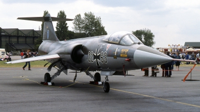 Photo ID 123901 by Baldur Sveinsson. Germany Air Force Lockheed F 104G Starfighter, 22 63