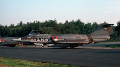 Photo ID 124040 by Alex Staruszkiewicz. Netherlands Air Force Lockheed RF 104G Starfighter, D 8260
