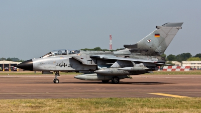 Photo ID 124302 by Doug MacDonald. Germany Air Force Panavia Tornado ECR, 46 28
