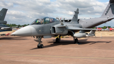 Photo ID 124461 by Jan Eenling. Sweden Air Force Saab JAS 39D Gripen, 39834