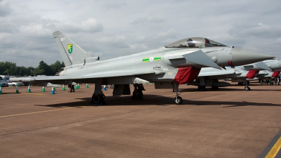 Photo ID 124888 by Jan Eenling. UK Air Force Eurofighter Typhoon F2, ZJ934