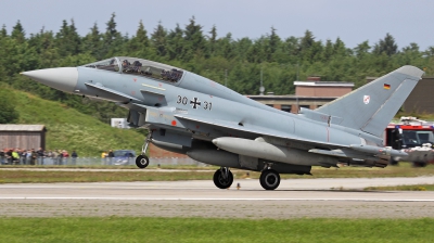Photo ID 124843 by Tobias Ader. Germany Air Force Eurofighter EF 2000 Typhoon T, 30 31