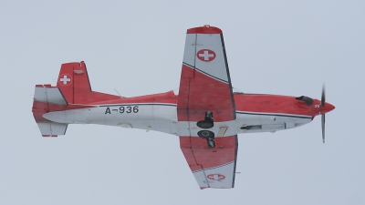 Photo ID 16209 by Andreas Weber. Switzerland Air Force Pilatus PC 7 Turbo Trainer, A 936
