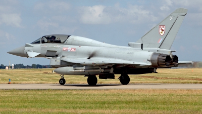 Photo ID 124811 by Carl Brent. UK Air Force Eurofighter Typhoon T1, ZJ807