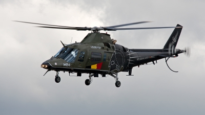 Photo ID 124944 by Jan Eenling. Belgium Air Force Agusta A 109HO A 109BA, H24