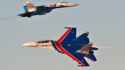 Photo ID 125839 by Radim Koblizka. Russia Air Force Sukhoi Su 27UB, 20 BLUE