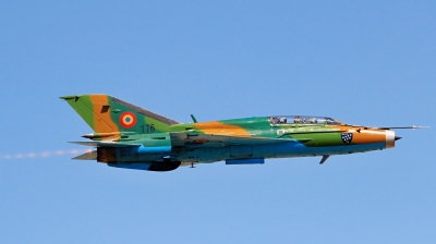 Photo ID 125387 by Radim Koblizka. Romania Air Force Mikoyan Gurevich MiG 21UM Lancer B, 176