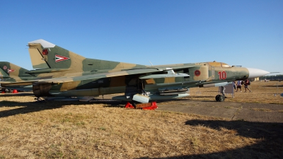Photo ID 125287 by Lukas Kinneswenger. Hungary Air Force Mikoyan Gurevich MiG 23MF, 10
