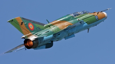 Photo ID 125277 by Jan Suchanek. Romania Air Force Mikoyan Gurevich MiG 21UM Lancer B, 176