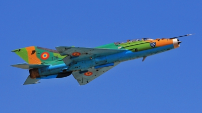 Photo ID 125842 by Radim Koblizka. Romania Air Force Mikoyan Gurevich MiG 21UM Lancer B, 176
