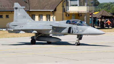 Photo ID 125598 by Alex van Noye. Hungary Air Force Saab JAS 39C Gripen, 35